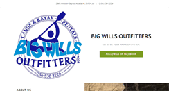 Desktop Screenshot of bigwillsoutfitters.com