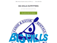 Tablet Screenshot of bigwillsoutfitters.com